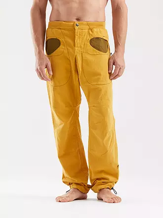 E9 | Pantaloni da arrampicata da uomo Rondo Slim | senf